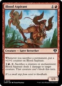 Blood Aspirant - Commander Masters - Magic: The Gathering card