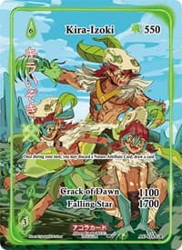 Kira-Izoki (Generational Rare) - Afelium Unleashed [1st Edition] - Akora TCG card