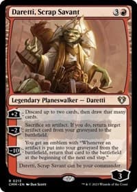 Daretti, Scrap Savant - Commander Masters - Magic: The Gathering card