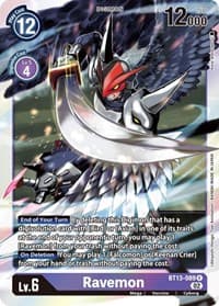 Ravemon - Versus Royal Knights - Digimon Card Game card