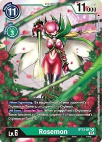Rosemon - Versus Royal Knights - Digimon Card Game card