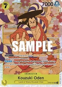 Kouzuki Oden - ST-09: Starter Deck 9 Yamato - One Piece Card Game card
