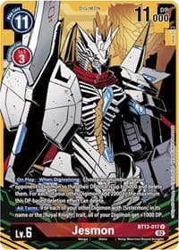Jesmon (Alternate Art) - Versus Royal Knights - Digimon Card Game card