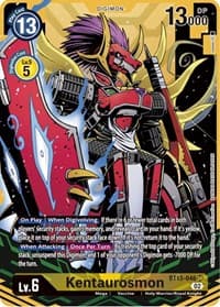Kentaurosmon (Alternate Art) - Versus Royal Knights - Digimon Card Game card