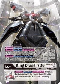 King Drasil_7D6 (Alternate Art) - Versus Royal Knights - Digimon Card Game card