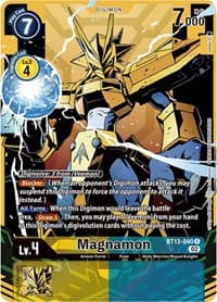 Magnamon (Alternate Art) - Versus Royal Knights - Digimon Card Game card