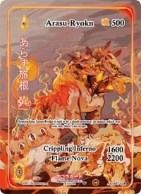 Arasu-Ryokn (Generational Rare) - Afelium Unleashed [1st Edition] - Akora TCG card