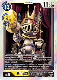 KingChessmon - Versus Royal Knights - Digimon Card Game card