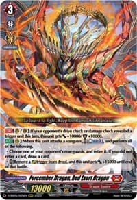 Forcember Dragon, Red Exert Dragon - D-SS05: Festival Booster 2023 - Cardfight Vanguard card
