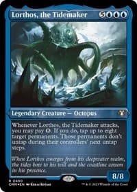 Lorthos, the Tidemaker (Foil Etched) - Commander Masters - Magic: The Gathering card