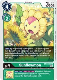 Sunflowmon - Versus Royal Knights - Digimon Card Game card