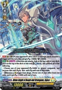 Divine Knight of Deeply-laid Strategems, Sajess - D-SS05: Festival Booster 2023 - Cardfight Vanguard card