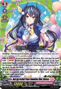 Holy Egg Festival Praxis Committee Chief, Clarissa - D-SS05: Festival Booster 2023 - Cardfight Vanguard card