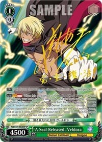 A Seal Released, Veldora (SP) - That Time I Got Reincarnated as a Slime Vol.3 - Weiss Schwarz card