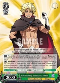 Heart-Pounding Introduction, Veldora (SR) - That Time I Got Reincarnated as a Slime Vol.3 - Weiss Schwarz card