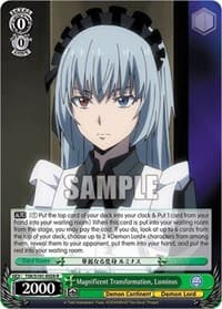 Magnificent Transformation, Luminus - That Time I Got Reincarnated as a Slime Vol.3 - Weiss Schwarz card