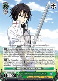 Calm and Collected Swordswoman, Hinata - That Time I Got Reincarnated as a Slime Vol.3 - Weiss Schwarz card