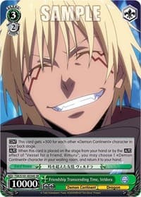 Friendship Transcending Time, Veldora (SR) - That Time I Got Reincarnated as a Slime Vol.3 - Weiss Schwarz card