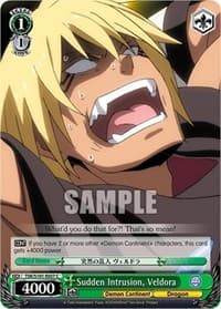 Sudden Intrusion, Veldora - That Time I Got Reincarnated as a Slime Vol.3 - Weiss Schwarz card