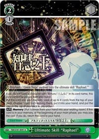 Ultimate Skill "Raphael" - That Time I Got Reincarnated as a Slime Vol.3 - Weiss Schwarz card
