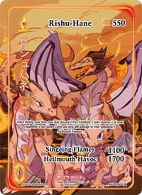 Rishu-Hane (Generational Rare) - Afelium Unleashed [1st Edition] - Akora TCG card