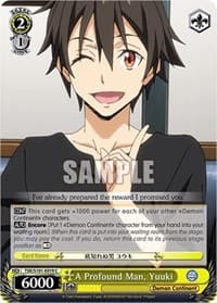A Profound Man, Yuuki - That Time I Got Reincarnated as a Slime Vol.3 - Weiss Schwarz card