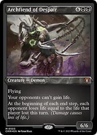 Archfiend of Despair (Foil Etched) - Commander Masters - Magic: The Gathering card