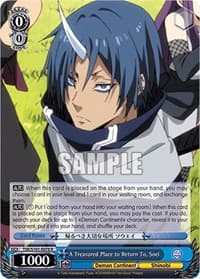 A Treasured Place to Return To, Soei - That Time I Got Reincarnated as a Slime Vol.3 - Weiss Schwarz card