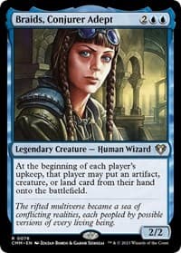 Braids, Conjurer Adept - Commander Masters - Magic: The Gathering card