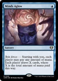 Minds Aglow - Commander Masters - Magic: The Gathering card
