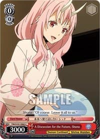 A Discussion for the Future, Shuna - That Time I Got Reincarnated as a Slime Vol.3 - Weiss Schwarz card