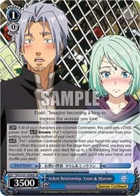 Ardent Relationship, Youm & Mjurran (SR) - That Time I Got Reincarnated as a Slime Vol.3 - Weiss Schwarz card