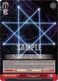 "Octagram" - That Time I Got Reincarnated as a Slime Vol.3 - Weiss Schwarz card