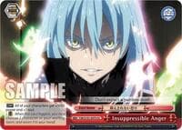 Insuppressible Anger - That Time I Got Reincarnated as a Slime Vol.3 - Weiss Schwarz card