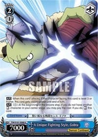 A Unique Fighting Style, Gobta - That Time I Got Reincarnated as a Slime Vol.3 - Weiss Schwarz card