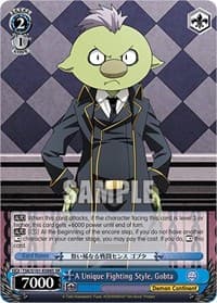 A Unique Fighting Style, Gobta (SR) - That Time I Got Reincarnated as a Slime Vol.3 - Weiss Schwarz card