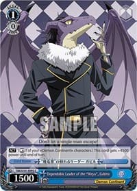 Dependable Leader of the "Hiryu", Gabiru - That Time I Got Reincarnated as a Slime Vol.3 - Weiss Schwarz card
