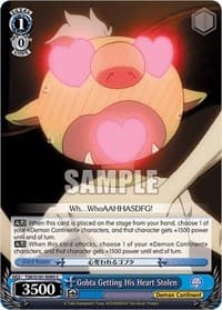 Gobta Getting His Heart Stolen - That Time I Got Reincarnated as a Slime Vol.3 - Weiss Schwarz card