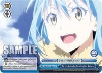 To the Friends Awaiting His Return - That Time I Got Reincarnated as a Slime Vol.3 - Weiss Schwarz card