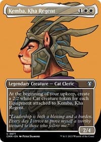 Kemba, Kha Regent (Borderless) - Commander Masters - Magic: The Gathering card