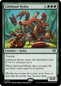 Lifeblood Hydra - Commander Masters - Magic: The Gathering card