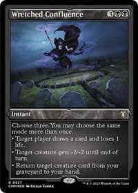 Wretched Confluence (Foil Etched) - Commander Masters - Magic: The Gathering card