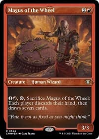 Magus of the Wheel (Foil Etched) - Commander Masters - Magic: The Gathering card
