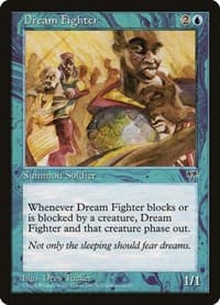 Dream Fighter - Mirage - Magic: The Gathering card