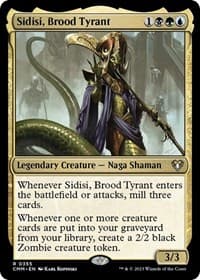 Sidisi, Brood Tyrant - Commander Masters - Magic: The Gathering card