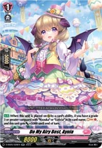 Do My Airy Best, Aynia - D-SS05: Festival Booster 2023 - Cardfight Vanguard card