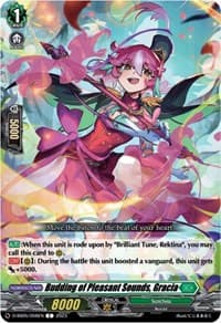 Budding of Pleasant Sounds, Gracia - D-SS05: Festival Booster 2023 - Cardfight Vanguard card