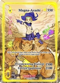 Magna-Arashi (Alternate Full Art) (Serial Numbered) - Afelium Unleashed [1st Edition] - Akora TCG card