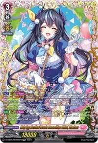 Holy Egg Festival Praxis Committee Chief, Clarissa (FFR) - D-SS05: Festival Booster 2023 - Cardfight Vanguard card