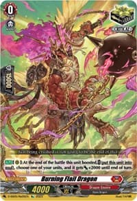 Burning Flail Dragon - D-SS05: Festival Booster 2023 - Cardfight Vanguard card